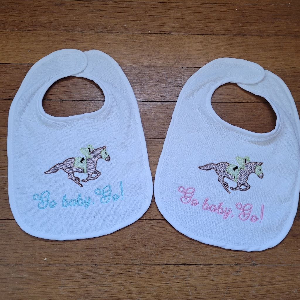 Kentucky Derby Bib